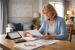 A Lady Reviewing the Changes Made by the Pensions Act 2011
