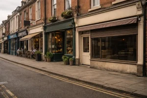 Bennetts bakery in traditional high street