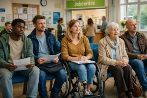 Eligible DWP £725 Income Boost Candidates are waiting at Jobcentre