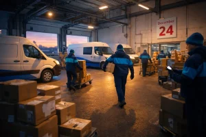 Evri Delivering on 24th December 2025