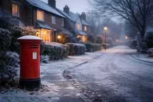 Post Box on Christmas Day or Boxing Day