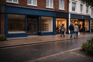 The closed toy store in UK High Streets