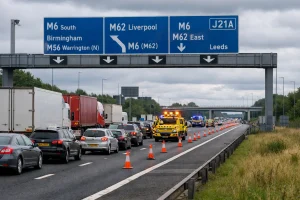 What Caused Severe Delays on the M6 Southbound Near Leyland