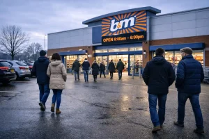 b&m closing time christmas eve