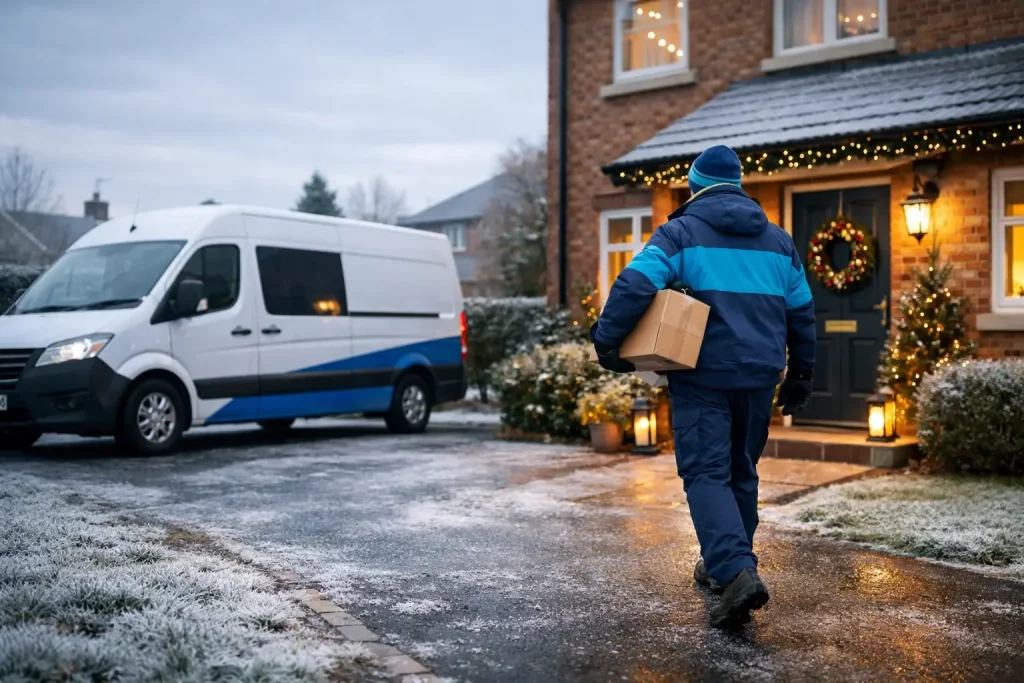 do evri deliver on christmas eve