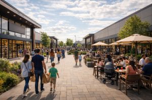 Deepdale Shopping Park community atmosphere in Preston