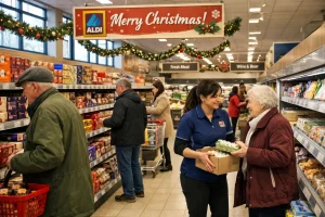 Early Morning Holiday Shopping