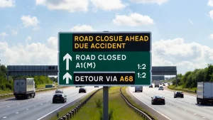How Are Updates on the A417 Closure Being Shared with the Public