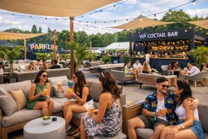 VIP Lounge Area at Parklife Festival