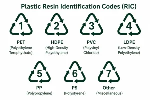 Plastic Resin Identification Codes (RIC)