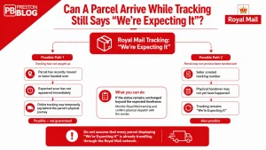 Parcel Arrive While Tracking Still Says “We’re Expecting It”