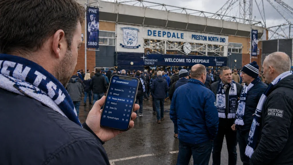 Preston North End F.C. Standings