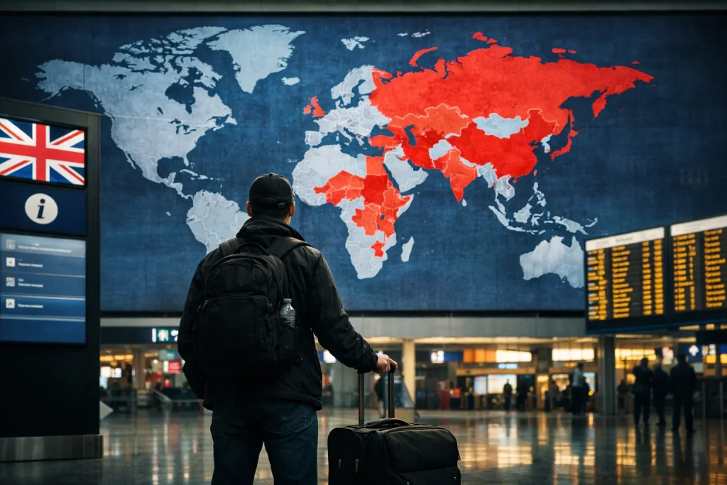 “Do Not Travel List” by the UK Foreign Office