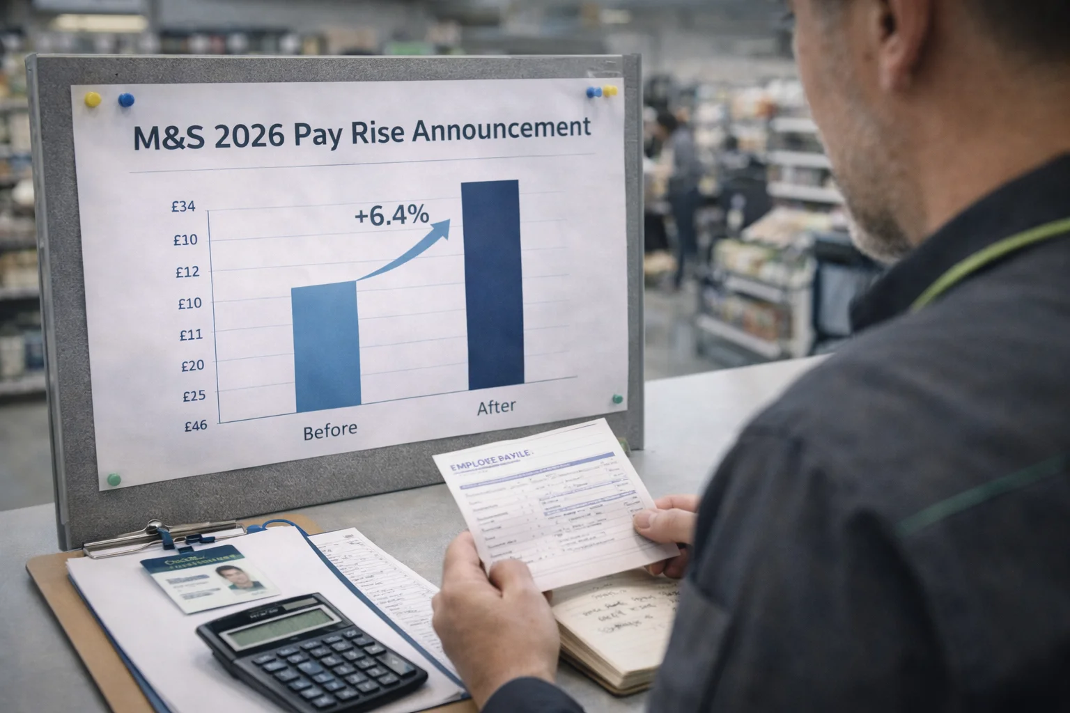 M&S Pay Rise Announced for 2026: What Does the 6.4% Wage Increase Mean for Staff?