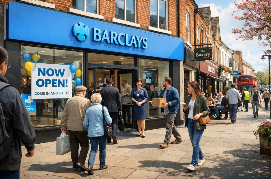 barclays new bank branches