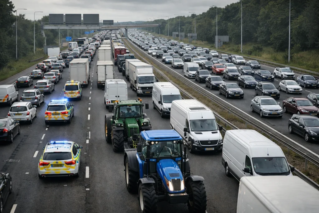 Fuel Protest M6