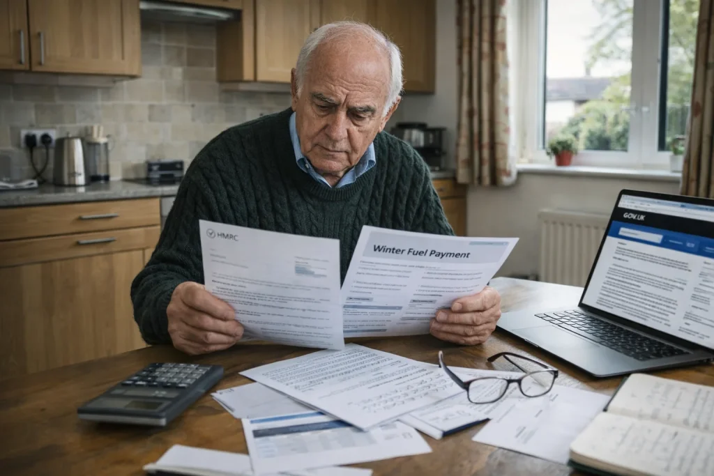 HMRC Recover Winter Fuel Payments