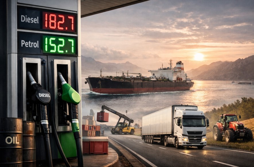 why has diesel gone up more than petrol