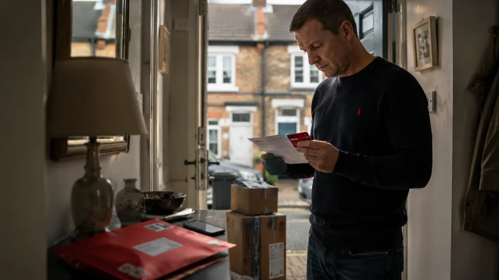 Genuine Royal Mail Fee to Pay Card