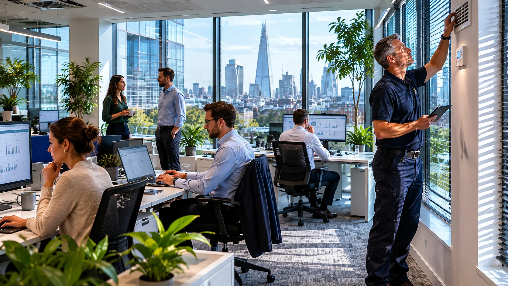 Beating the Heat: How UK Workplace Temperature Regulations Define a Comfortable Office?