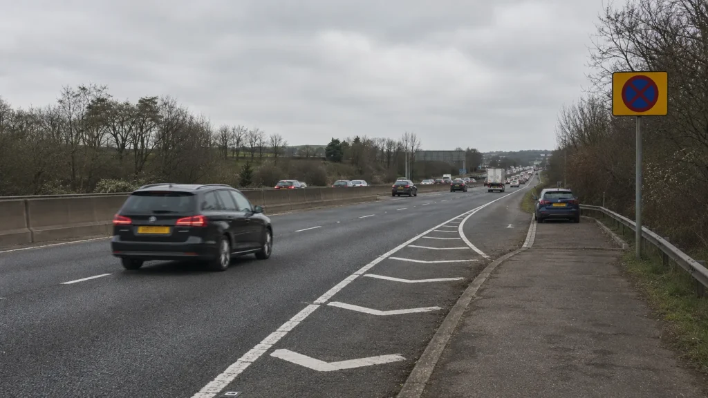 Stopping on a Clearway